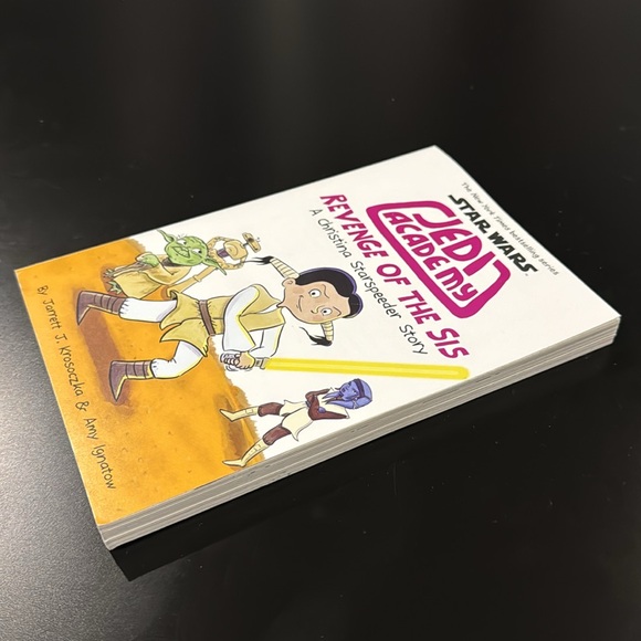 Star Wars Jedi Academy #7: Revenge of the Sis - Scholastic Paperback Novel - Picture 4 of 8